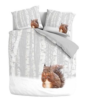 Papillon Milou dekbedovertrek