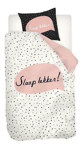 Snoozing Slaap Lekker dekbedovertrek