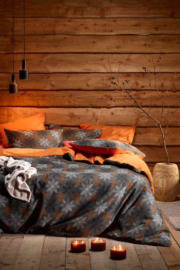 De Witte Lietaer Frostine flanel dekbedovertrek