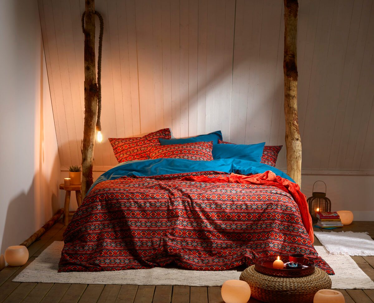 De Witte Lietaer Melchior flanel dekbedovertrek