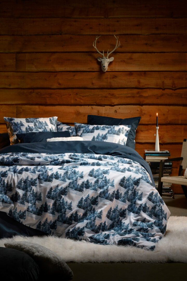 De Witte Lietaer North flanel dekbedovertrek