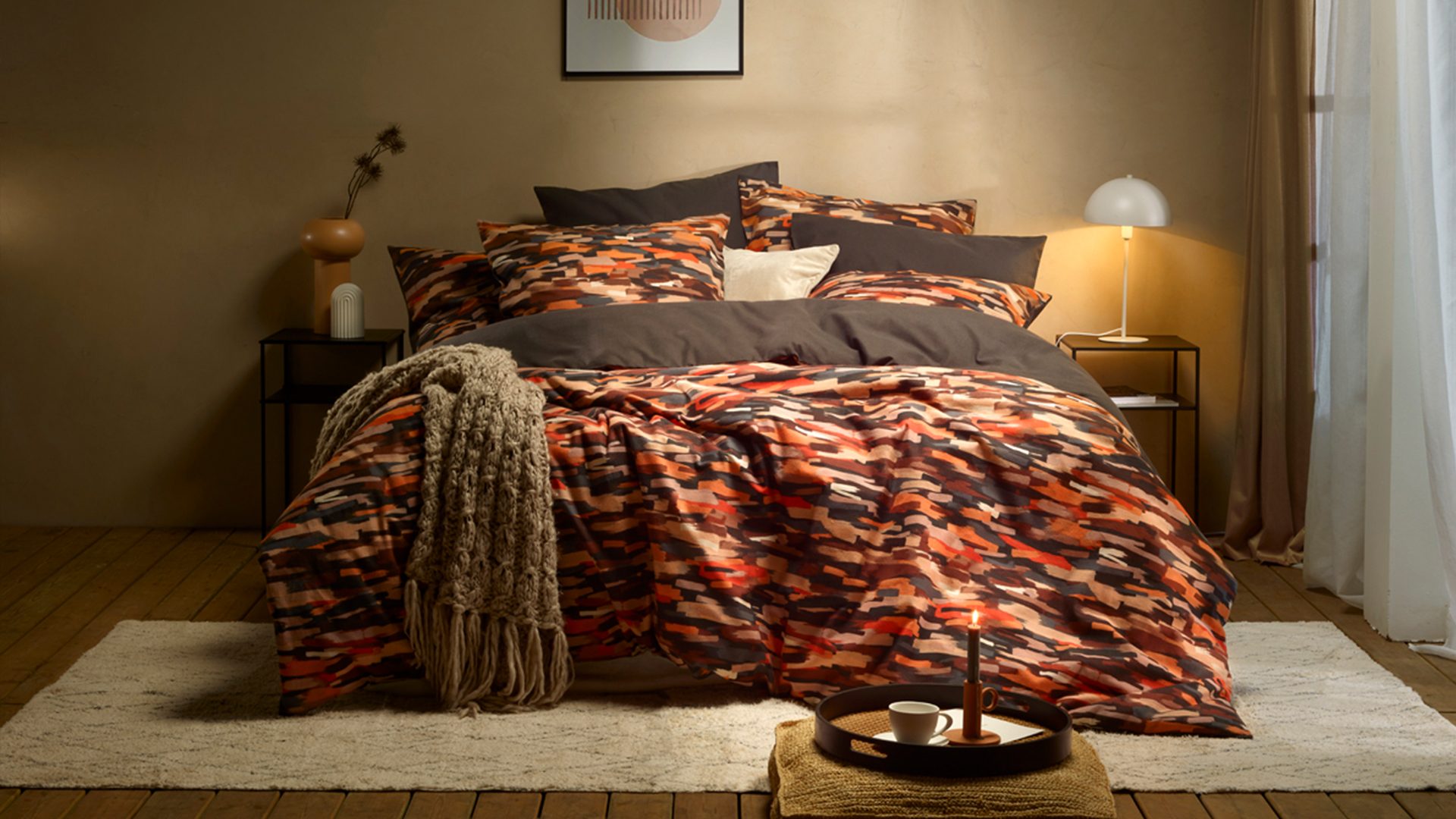 De Witte Lietaer Rothko flanel dekbedovertrek