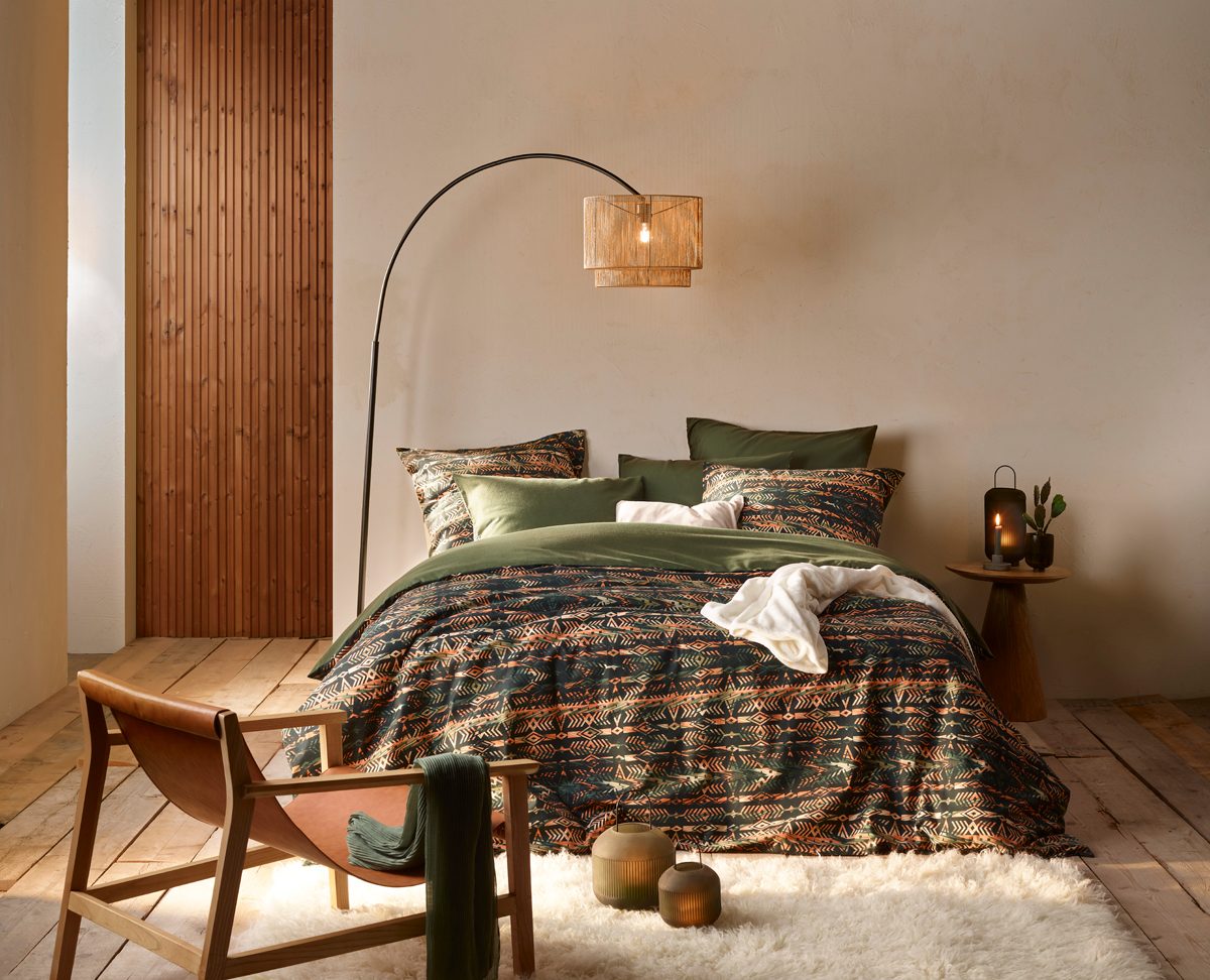 De Witte Lietaer Rufus flanel dekbedovertrek