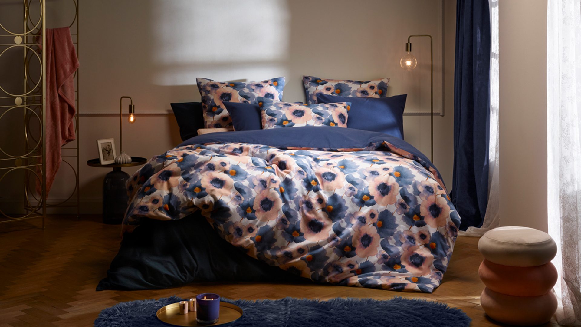 De Witte Lietaer Veronica flanel dekbedovertrek