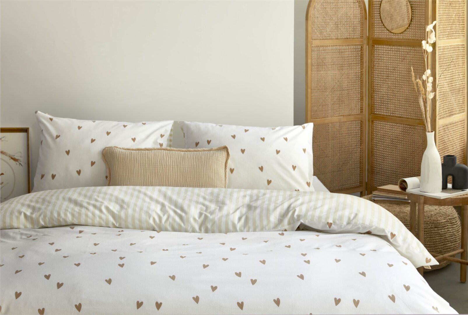 Walra Lost Hearts dekbedovertrek