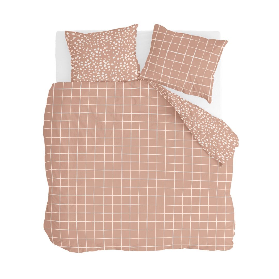 Walra Remade Dots & Squares dekbedovertrek