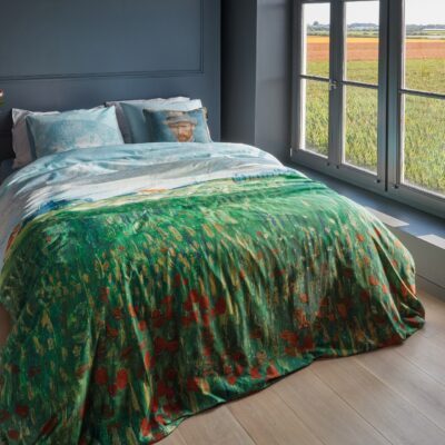 Kunst op bed met Van Gogh
