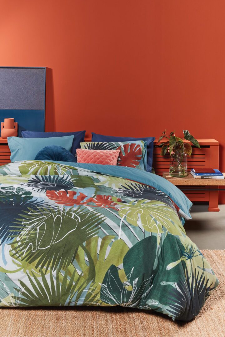 Beddinghouse Paper Leaves dekbedovertrek