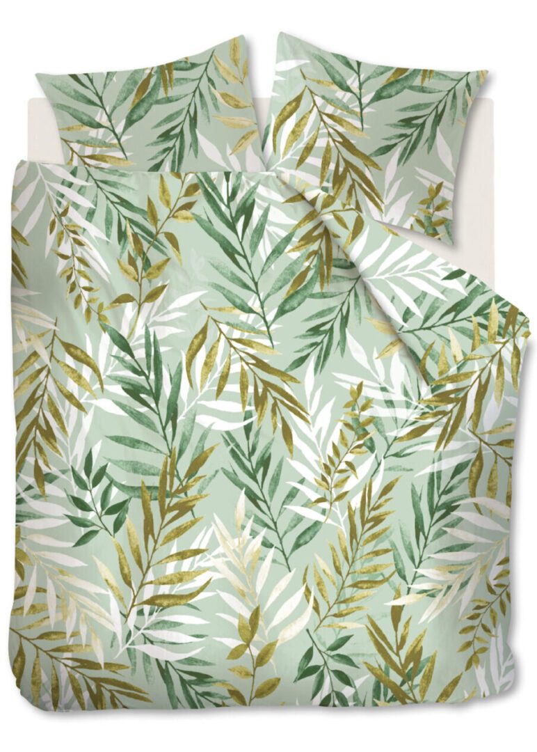 Ariadne at Home Earthy dekbedovertrek Green