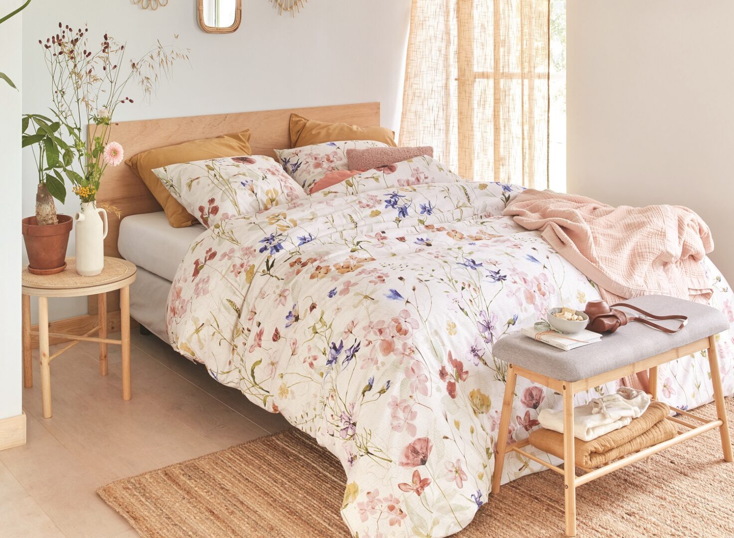 Ariadne at Home Spring Flowers dekbedovertrek