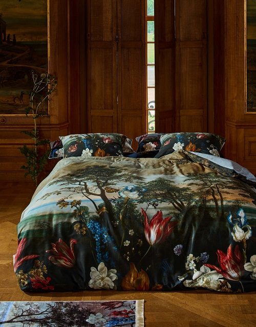 Essenza x Mauritshuis Elegant View dekbedovertrek - Sky