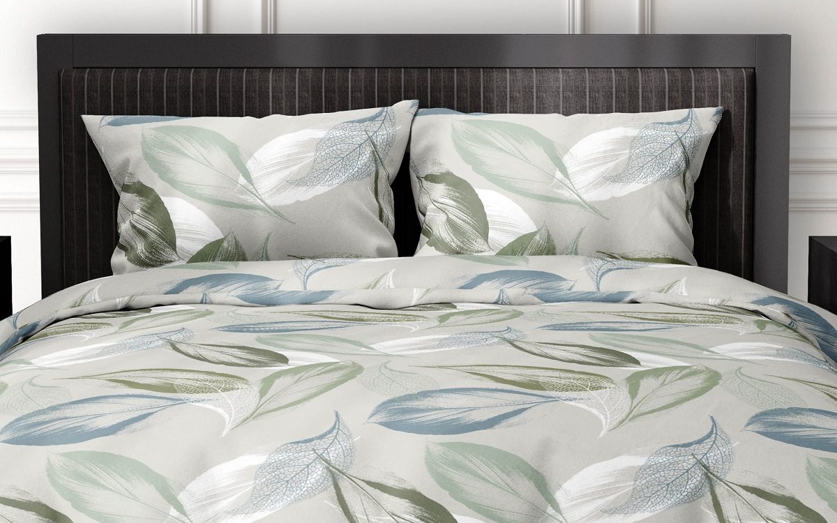 Satin d'Or Feuilles dekbedovertrek