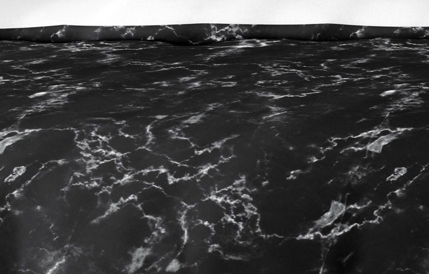 Satin d'Or Marble dekbedovertrek