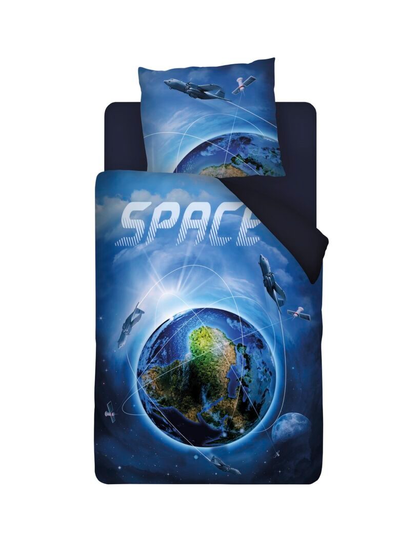 Snoozing Space dekbedovertrek