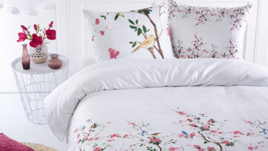 Papillon dekbedovertrekken: maak je slaapkamer lenteproof