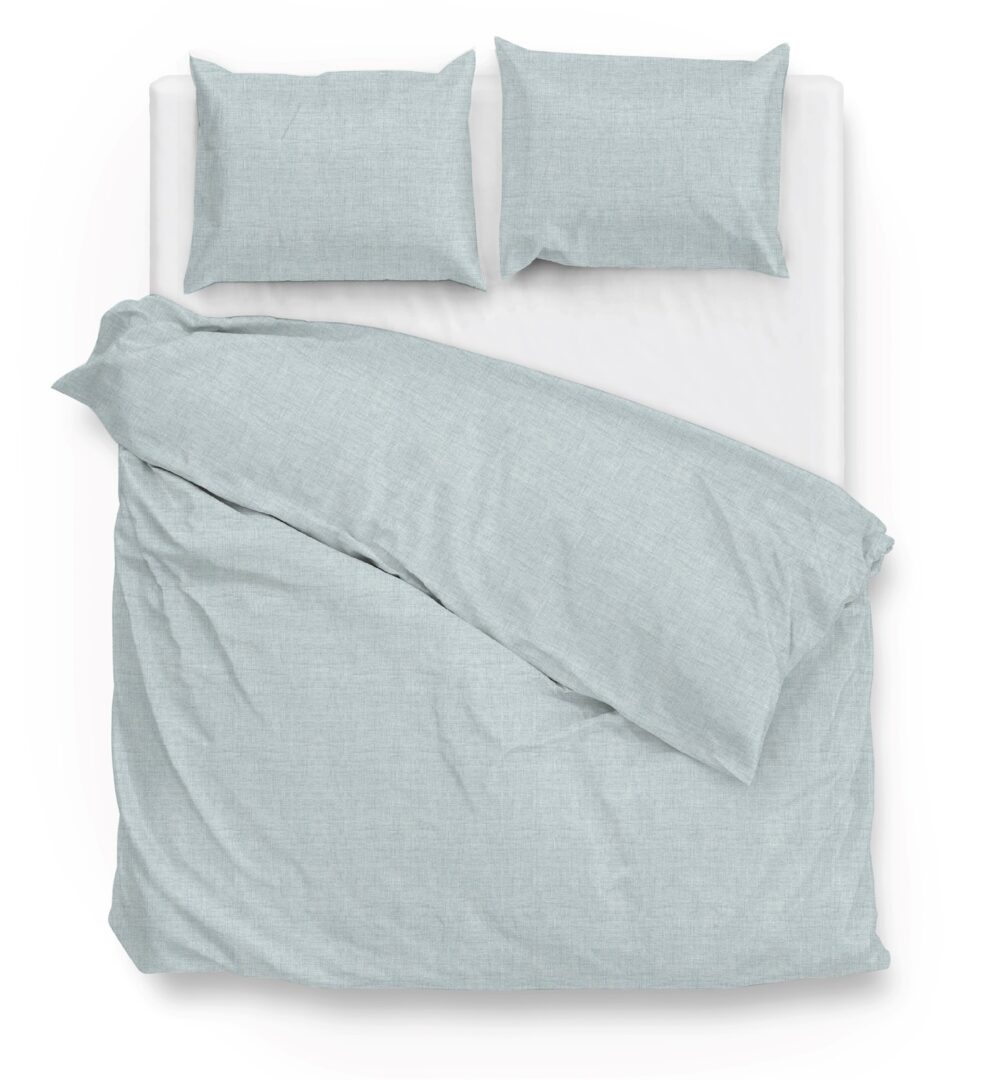 Zo!Home Lino dekbedovertrek mint green