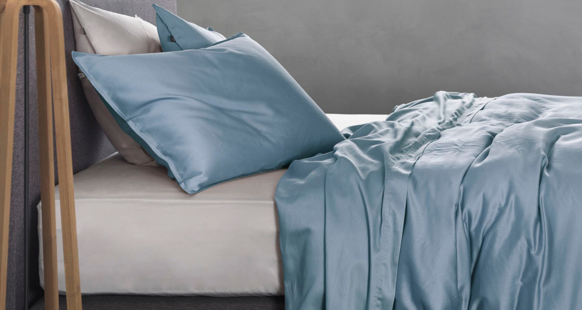 Zo!Home Satinado dekbedovertrek riviera blue