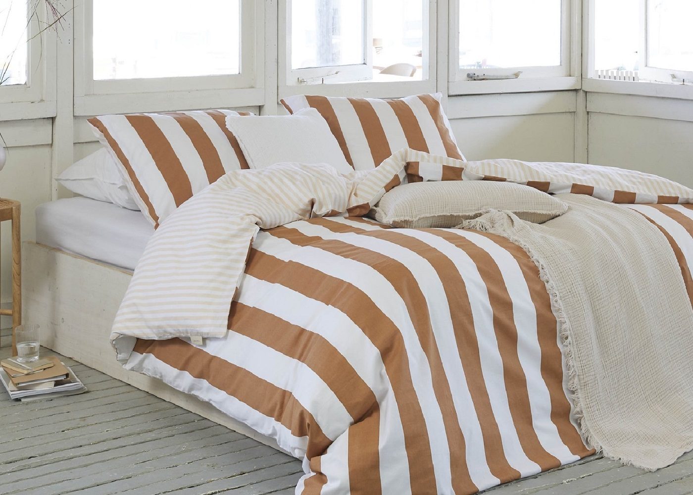 Walra Classic Stripe dekbedovertrek