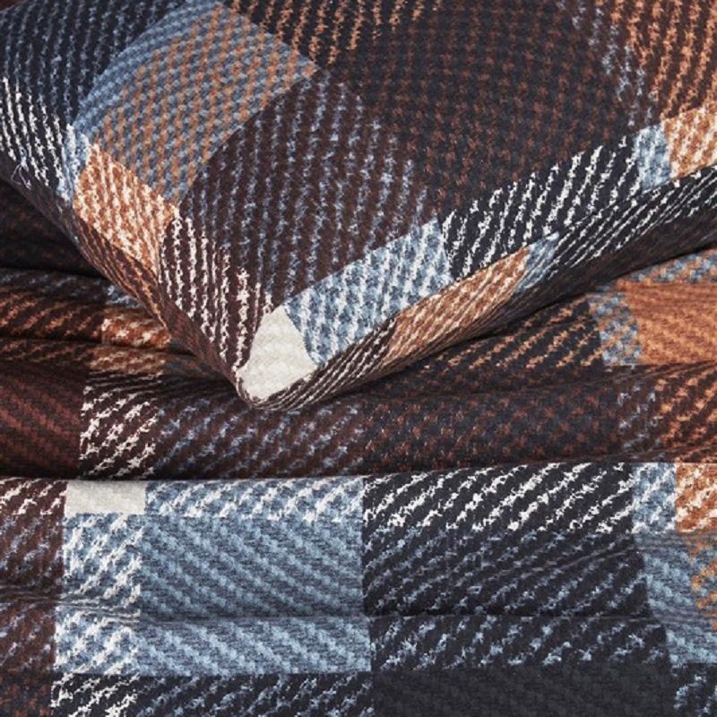 Marnix flanel dekbedovertrek blue