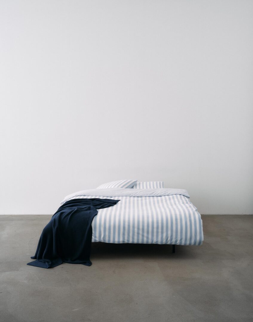 Marc O'Polo Mikkeli Powder Blue - strepen, ruitjes en trends