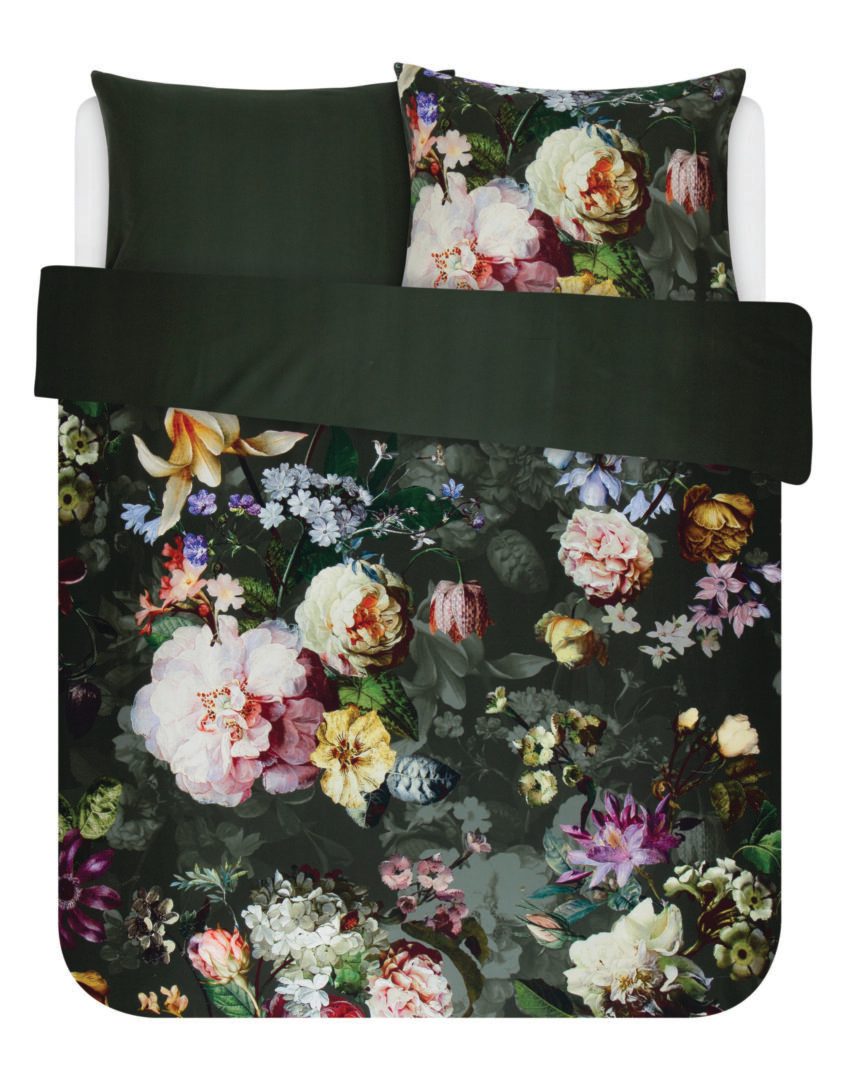 Essenza Fleur dekbedovertrek - Green