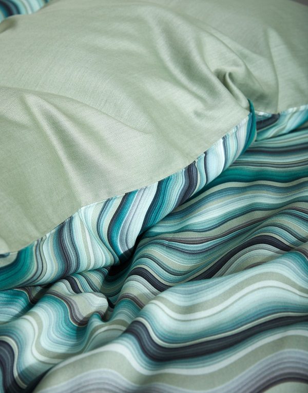 Essenza Sol dekbedovertrek - Comforting Green