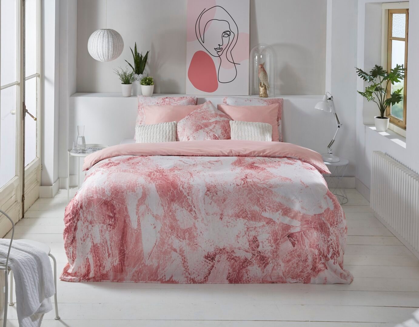 iSeng Marble dekbedovertrek