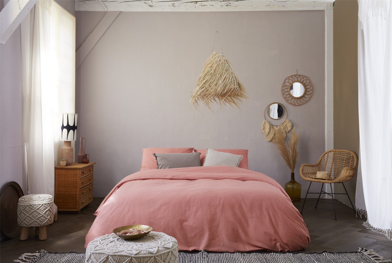 Walra Vintage Cotton dekbedovertrek terra