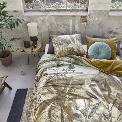 Botanische dekbedovertrekken brengen de natuur dichterbij