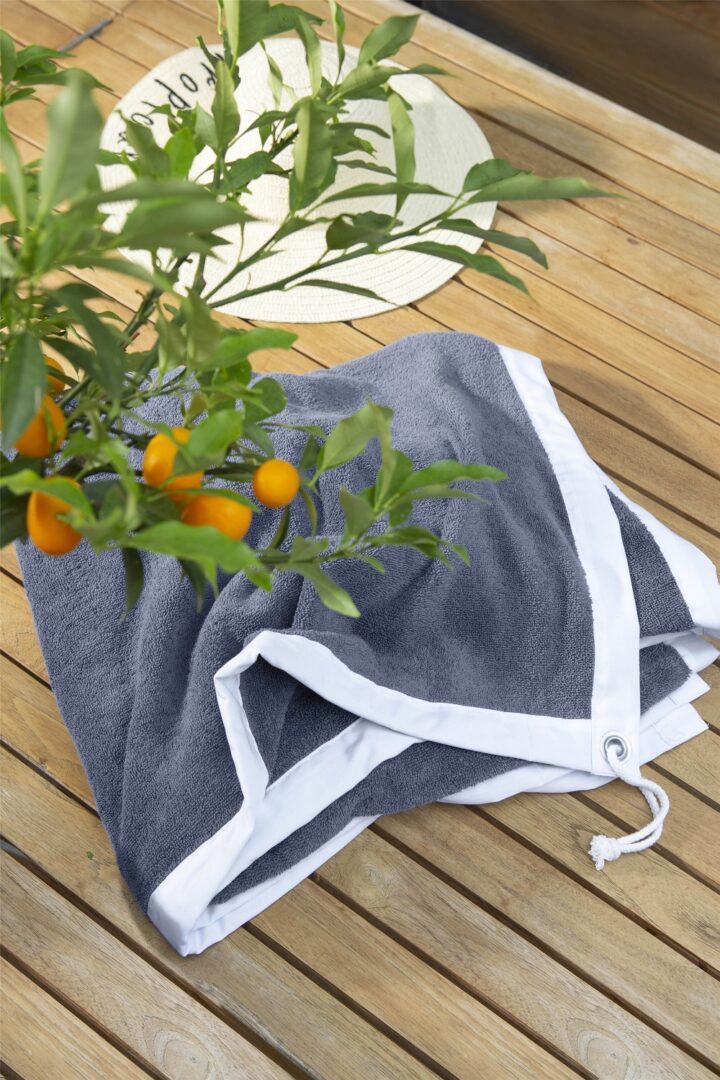 Italian strandlaken Walra donkerblauw