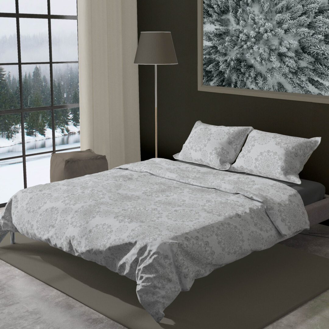 Romanette Jungfrau flanel dekbedovertrek