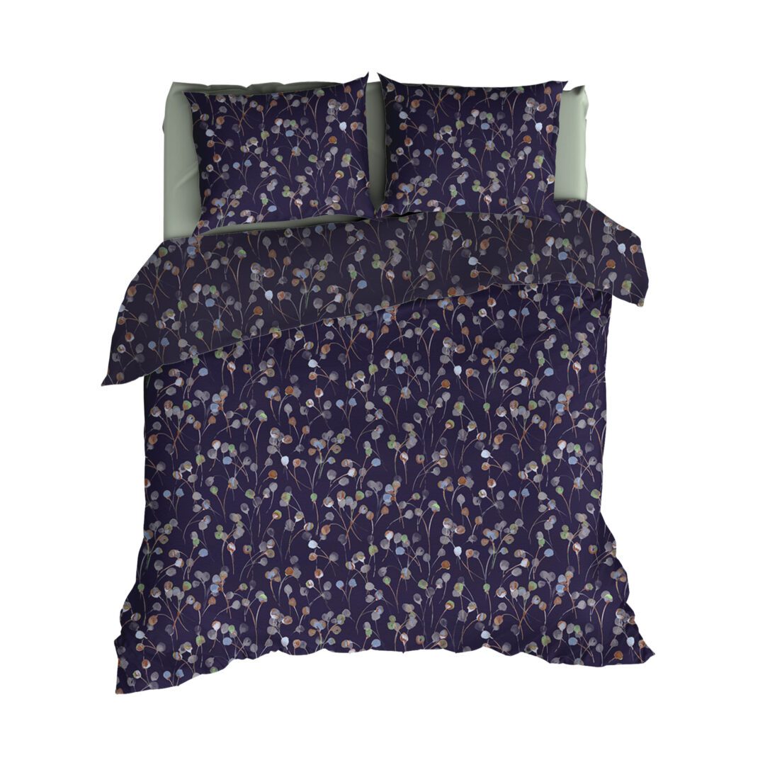 Romanette Muriel flanel dekbedovertrek