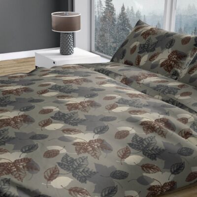 Winters warm flanel met Romanette beddengoed