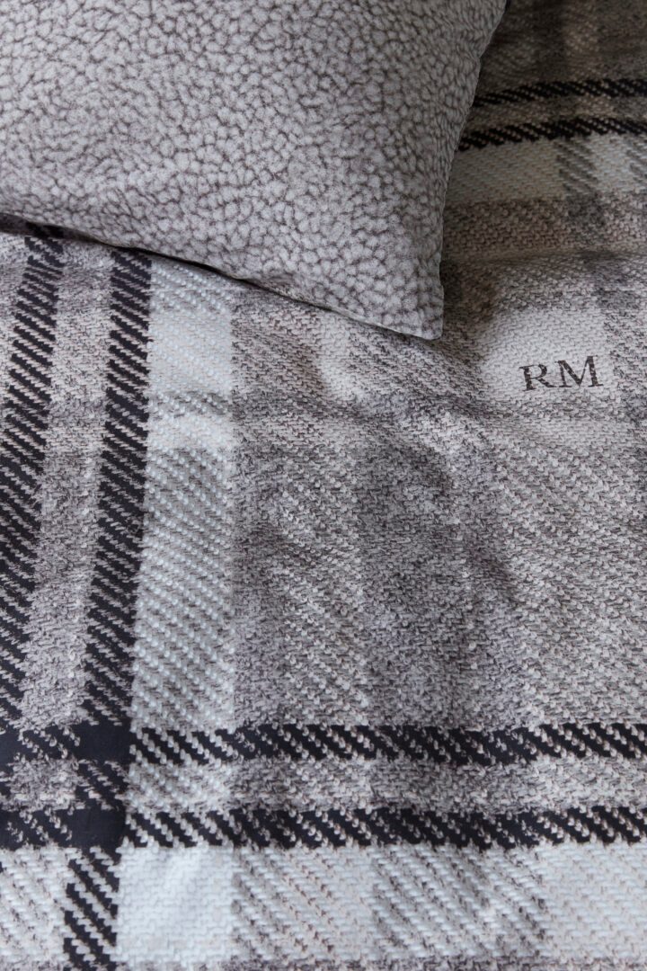 Riviera Maison Cozy Check dekbedovertrek