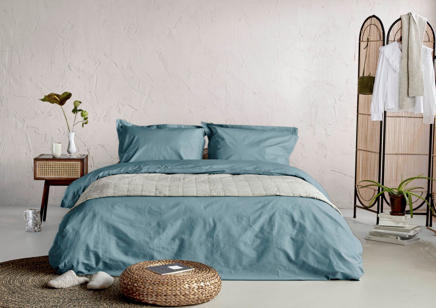 Walra Forever Cotton dekbedovertrek zeeblauw