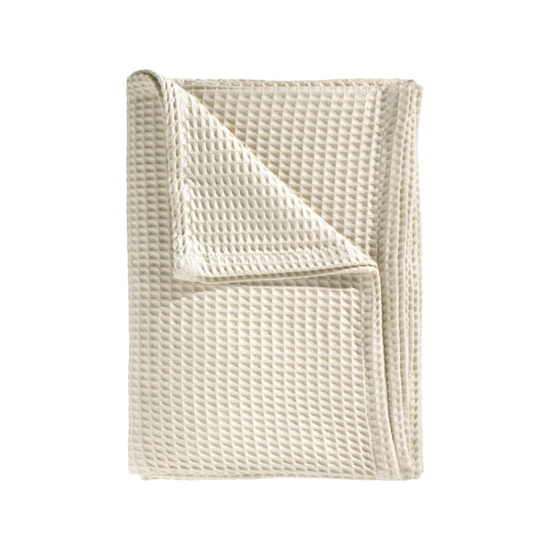 Heckettlane Wafel plaid ivory white