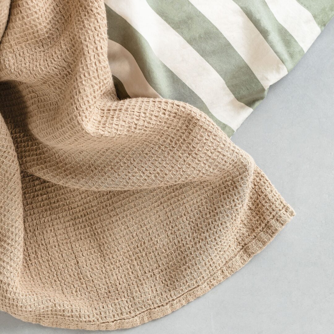 Marc O'Polo mikkeli dekbedovertrek sage green