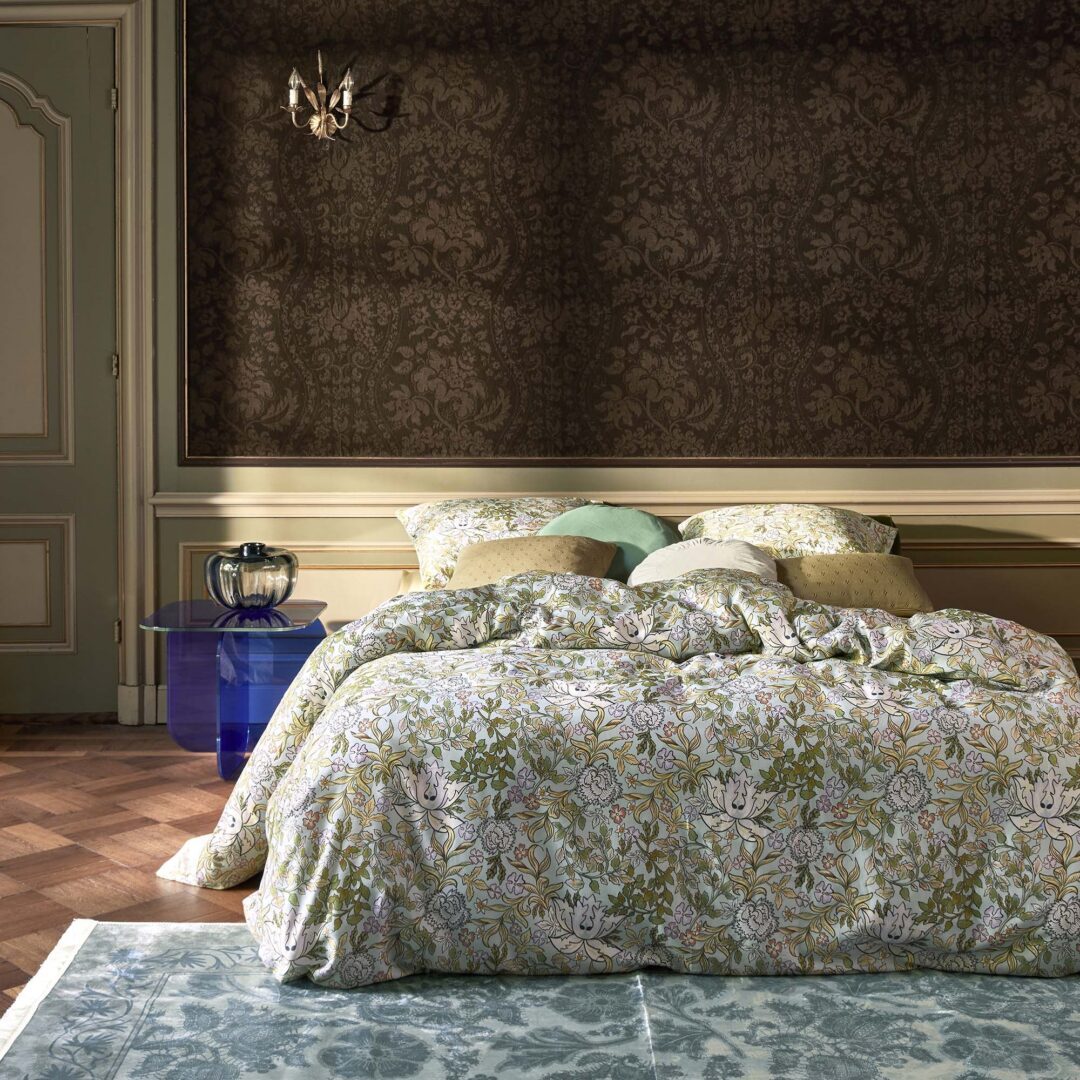 Essenza ophelia dekbedovertrek hazy blue