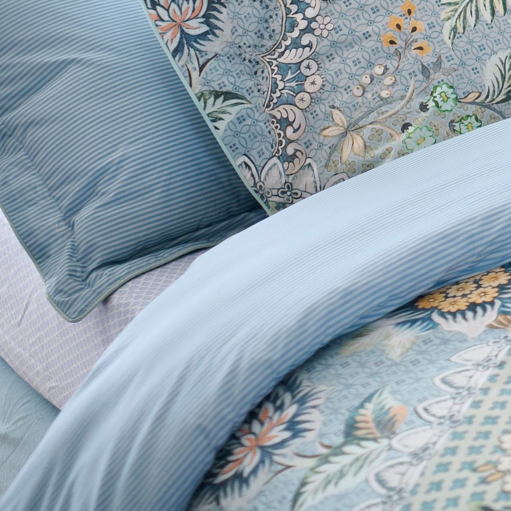 Saluti Grandi dekbedovertrek lichtblauw