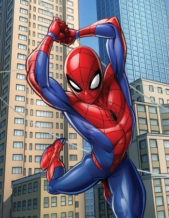 Spiderman strandlaken