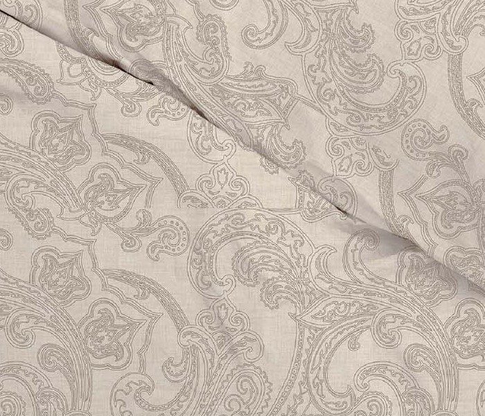 Paisley di Lino sandy beige