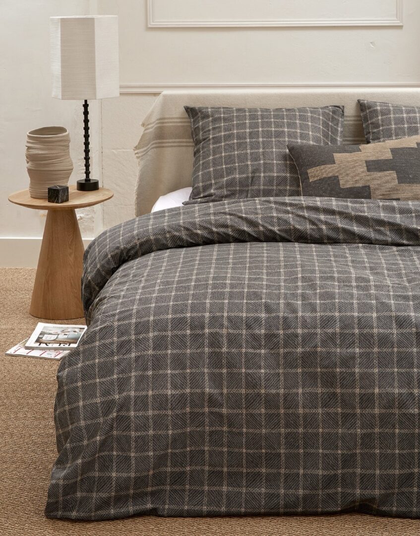 Cinderella Brecht dekbedovertrek - anthracite