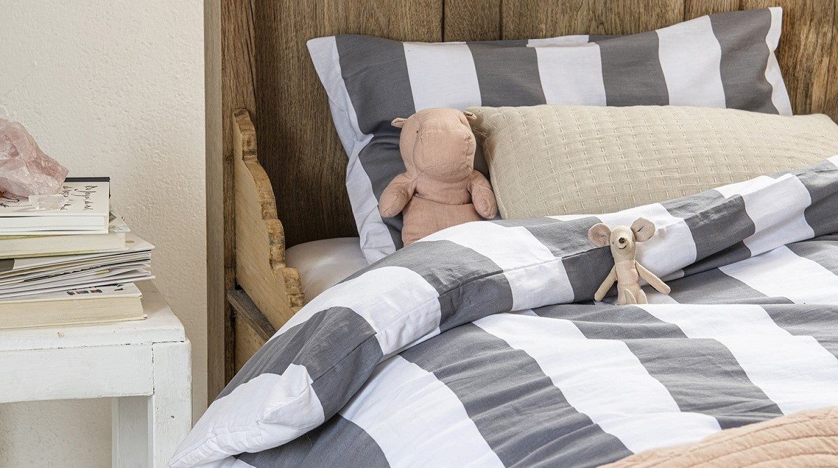 Cinderella Jacky dekbedovertrek - grey