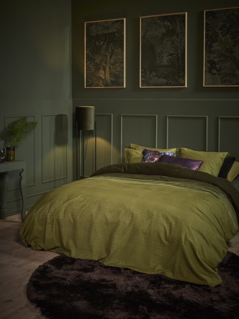 Beddinghouse Demi dekbedovertrek - groen