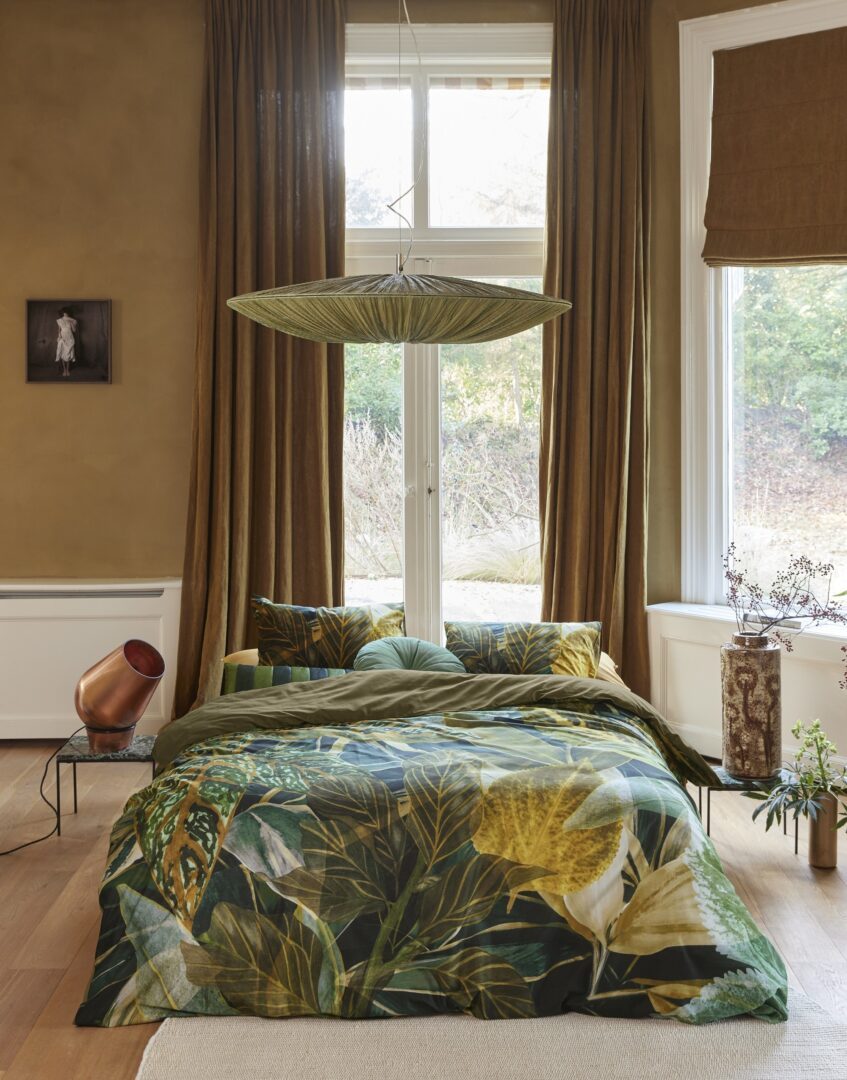 Beddinghouse Fiona dekbedovertrek - groen