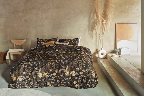 Beddinghouse Serpentine dekbedovertrek - bruin