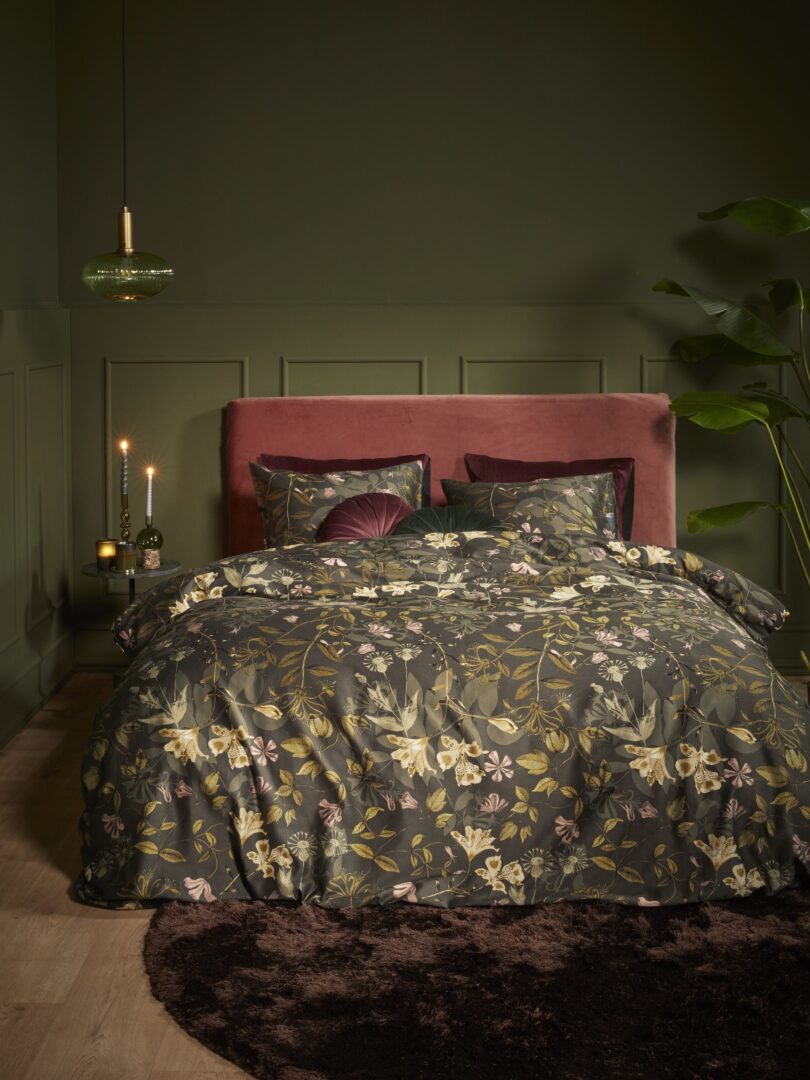 Beddinghouse Serpentine dekbedovertrek - groen