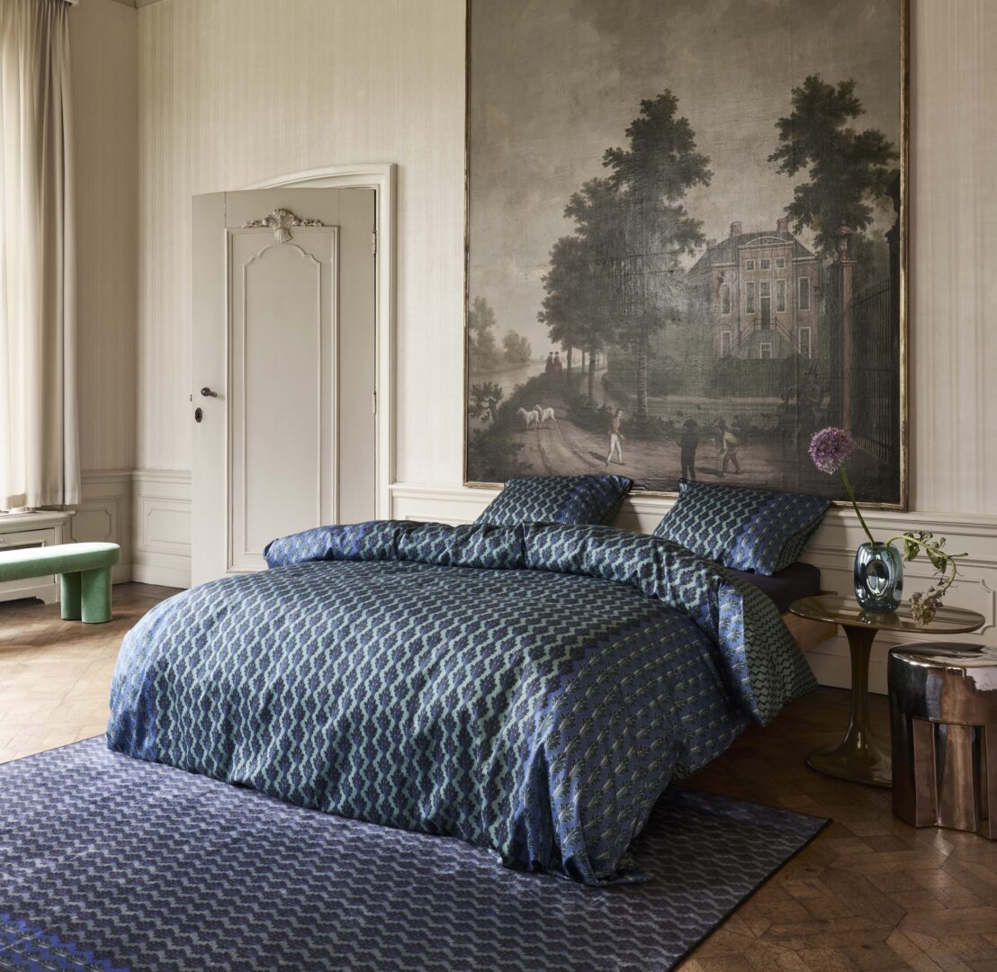 Tesse dekbedovertrek - reef green