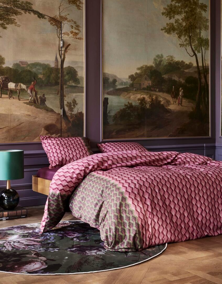 Tesse dekbedovertrek - cherry red