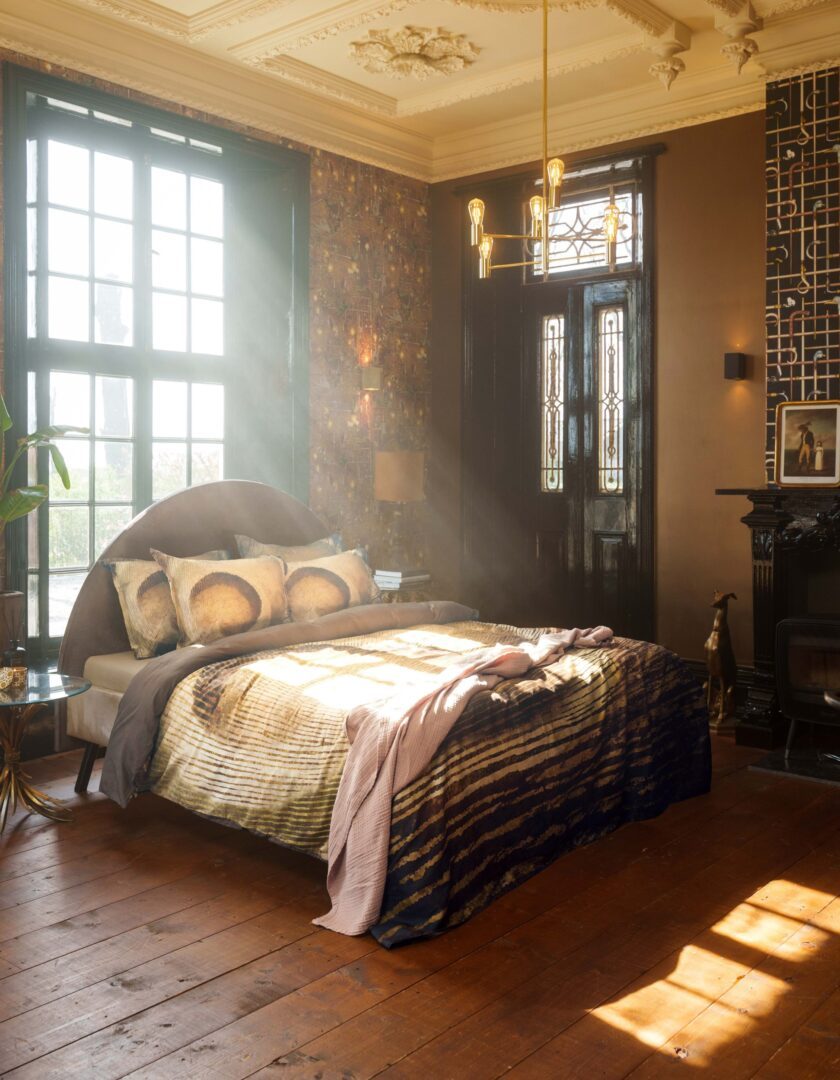 Ikeda dekbedovertrek - bruin